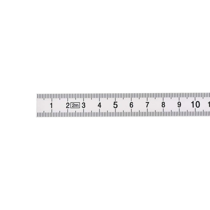 sourcing map Folding Ruler 2 Meters 10 Fold Metric Measuring
