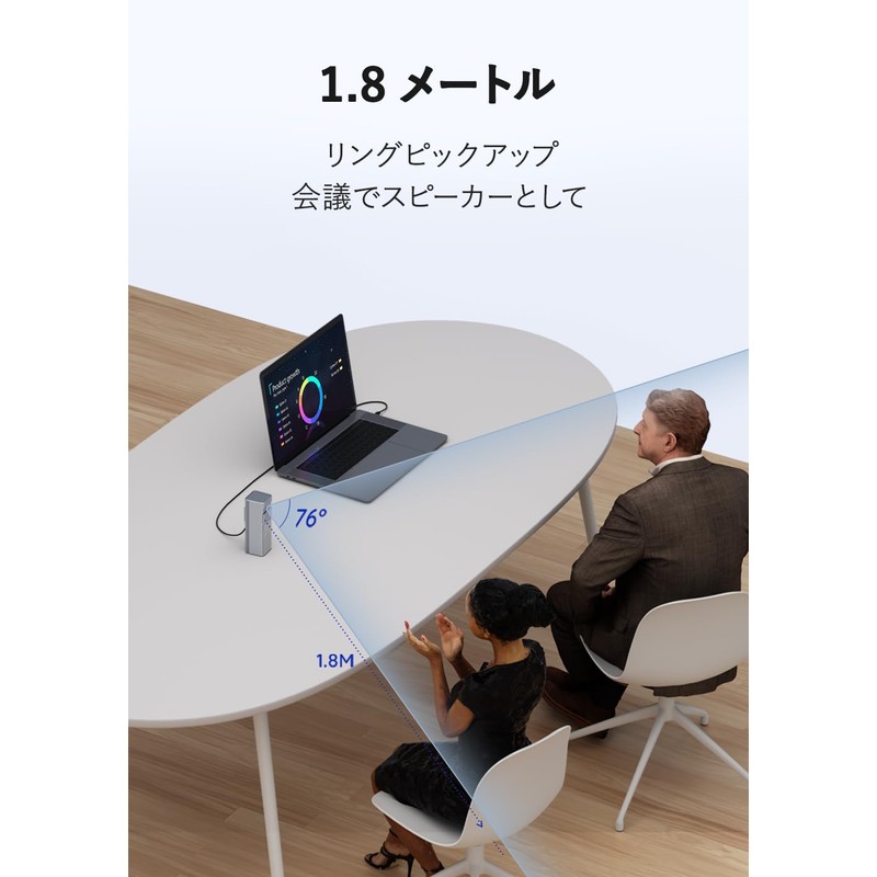 AIRHUG 3-in-1 Web Camera, Built-in Microphone, 1080P, 2.07 Megapixels, Privacy