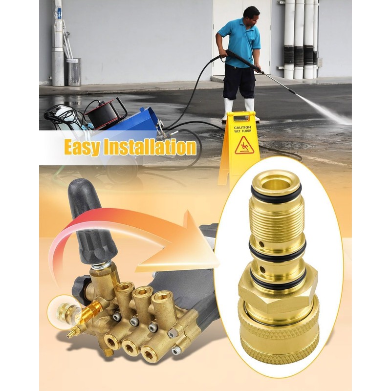 7110331 Water Outlet Kit Compatible with Cleaning Pump Models 530006