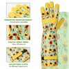 Ymomode Garden Gloves for Women - Long Sleeve Garden Gloves