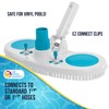 U.S. Pool Supply 13" Weighted Pool Vacuum Head with Nylon