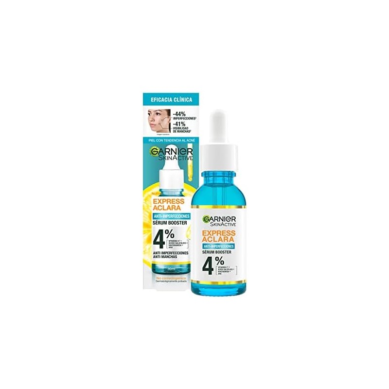 Garnier Express Aclara Sérum + Exfoliante Antiacné 30ml + 150ml