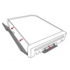 ドアスロットカバー蓋セット(15個)、Wii用ゲームコンソール用交換用ドアスロットカバーepairパーツスロットカバー3個