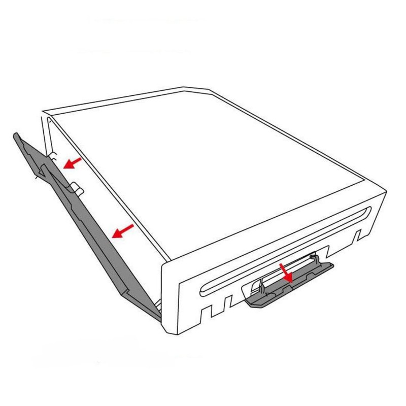 ドアスロットカバー蓋セット(15個)、Wii用ゲームコンソール用交換用ドアスロットカバーepairパーツスロットカバー3個