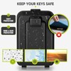NEWIROVE Key Safe with Number Code Large Key Safe Outdoor