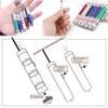 CHUQIANTONG 2-in-1 Cat Pet Toy Red LED Pointer Pen White