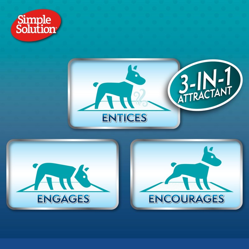 Simple Solution All Day Pee Pads for Dogs, Puppy Potty