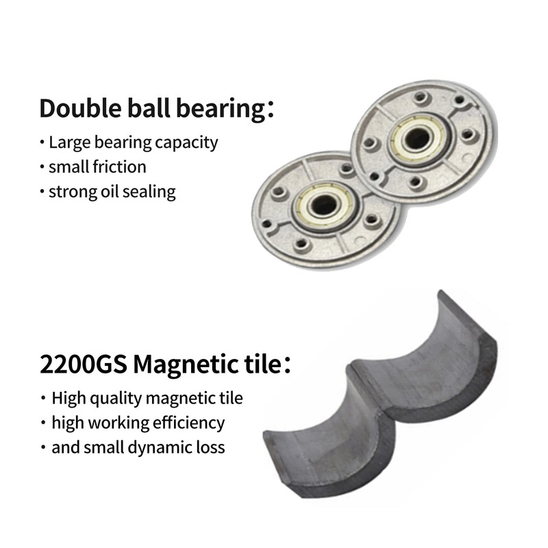 High Torque DC Motor 12 V/24 V Permanent Magnet Motor