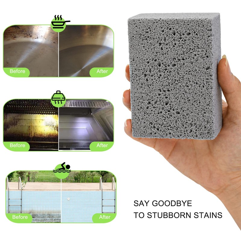 Maryton Grill Stone Cleaning Brick - Griddle Grills Cleaning Kit