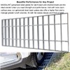MASSLUNT Galvanized Steel Drain Grate 20x8 in for NDS 8"