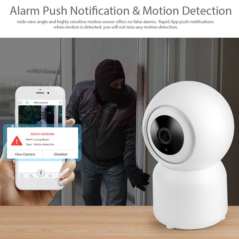 1080P Intelligent Wireless Camera WiFi CCTV Home Security Monitor Work