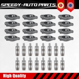 VEHITO 16x Lifters 16x Rocker Arms Fits 2002~2012 Dodge Ram 1500 Engine 4.7L 3.7L