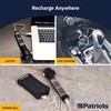 4Patriots HaloXT Rechargeable LED Flashlight, Ultra-Powerful 2000 mAh Battery, 3