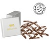 HAARallerliebst Hair Clips Small (Pack of 20, Brown, 4.3 cm)