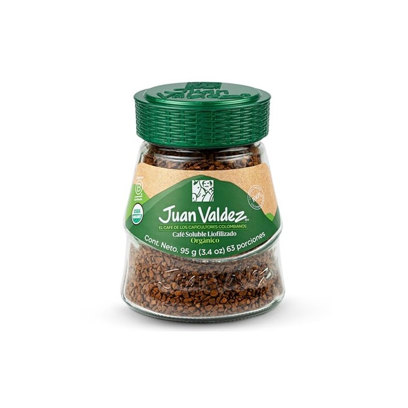 Juan Valdez | Café Soluble Liofilizado Orgánico de Colombia |