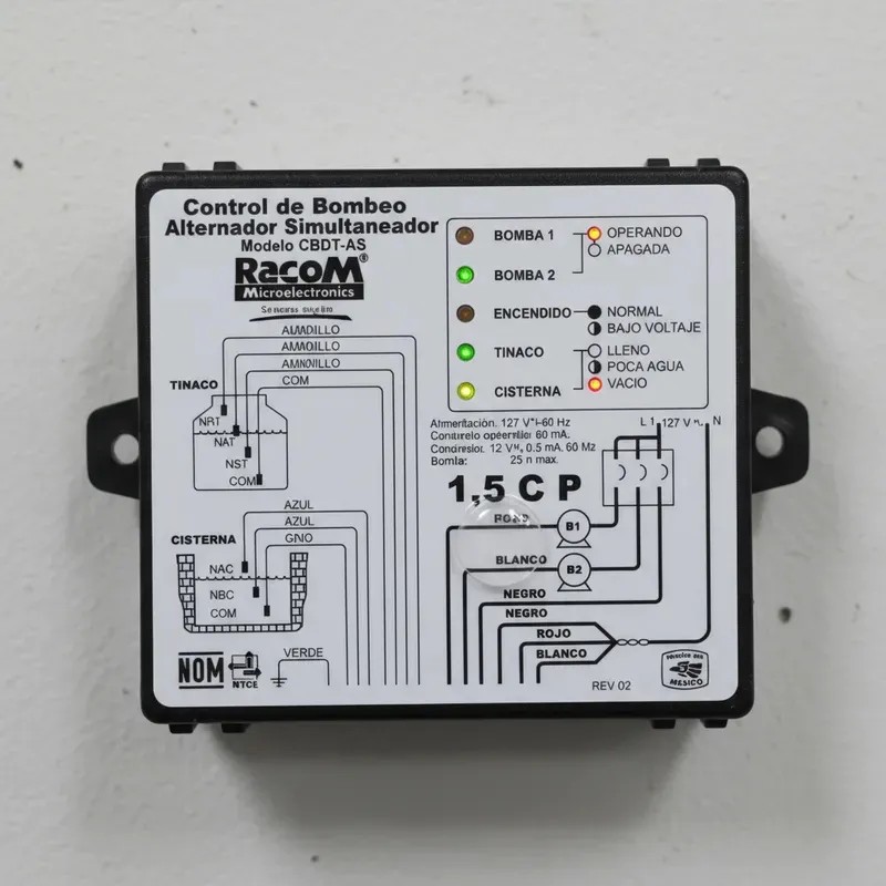 Control De Bombeo Duplex Tinaco, Alternador-simultaneador
