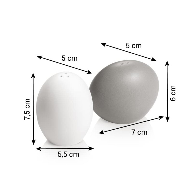 Tescoma - 387320 Fancy Home Stones Pepper Salt Set, Ceramic,