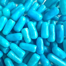 Sour Blue Raspberry Chewy Candy, Gluten Free