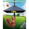 VIUBIRD Metal Squirrel Baffle - Heavy Duty Squirrel Baffle for