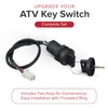 AlveyTech Key Ignition Switch Assembly for Coleman AT125-EX, AT125-UT, AT200-B,