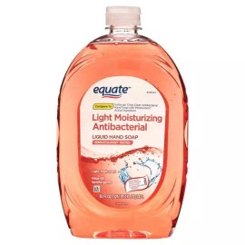 Equate Liquid Hand Soap, 50 fl oz- (Choose Your Scent) - Light Moisturizing Antibacterial