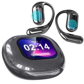 AI Real-Time Translation Earbuds,Wireless Earbuds,144 Languages Ear Buds,Two-Way Translator Earbuds, Bluetooth Headphones, Ear pods Wireless,HD Sound Translating Earbuds for Travel, Q16pro-Grey-01