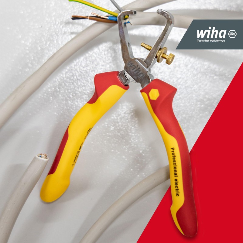 Wiha 160mm VDE Stripping Pliers