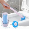 Juego de Cepillo de Inodoro Desechable 24pcs, con Limpiador y