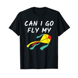 Kite Flying Outdoors Hobby For Adults & Children T-Shirt