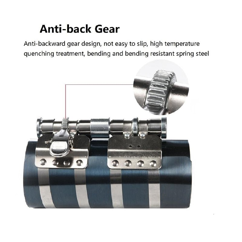 ExcInter Piston Ring Compressor 1 Pcs Diameter 53-175mm Adjustable Piston