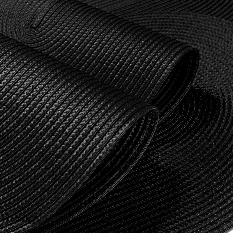 FunWheat Oval Braided Placemats Set of 4 Table Mats for
