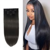 Clip in Hair Extensions 26 Inch Straight Clip In Human