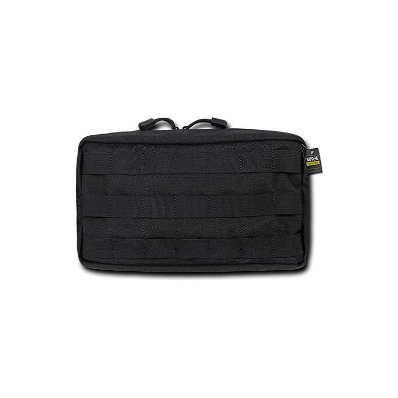 Rapdom Tactical 10.6 Utility Pouch (Horizontal), Black, 6x10x3