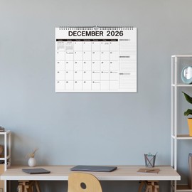 Calendar 2026 Monthly Wall Calendar Runs July 2025 to Dec 2026,18 Months Calendar Planner 11.5"x14.5",Planner with Thick Paper for Planning and Organizing for Home, Office, School,Calendar 2025-2026
