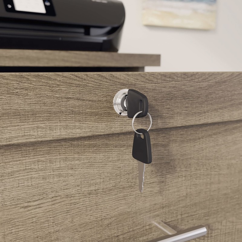 Realspace® 17"D Vertical 2-Drawer File Cabinet, Spring Oak