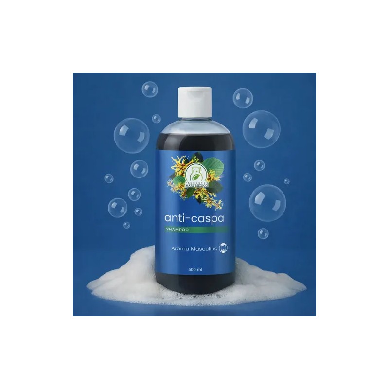 Shampoo Capilar Anti Caspa Hombre Fortalecedor 500ml