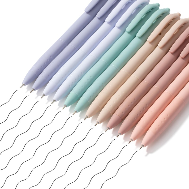 Mr. Pen- Aesthetic Pens, 12 Pack, Black Ink, Fast Dry,