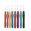 Crochet Hook Set Assorted Size TPR Soft Handle Sturdy Aluminium