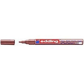 EDDING 751 PAINT MARKER PEN BULLET TIP - COPPER (PACK OF 3)