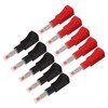 Banana Plugs, 10pcs Black and Red Stackable Banana Plugs Insulated