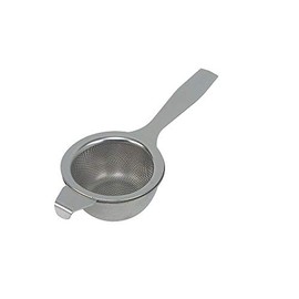 Dexam 17840526 Tea Strainer with drip bowl, Stainless steel