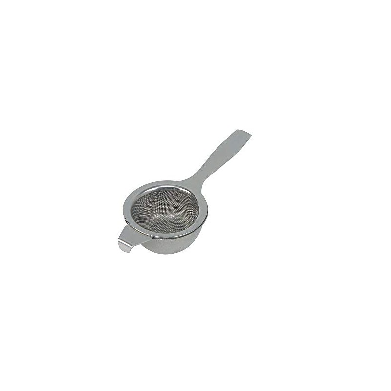 Dexam 17840526 Tea Strainer with drip bowl, Stainless steel