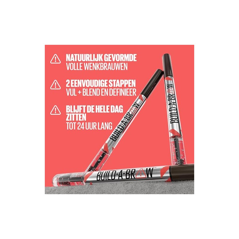 Maybelline Eyebrow Pen & Gel Build A Brow 2 in