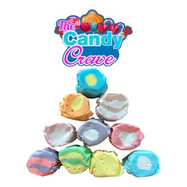 Salt Water Taffy Individually Wrapped | Tropical Berries MIX | 2 LB. (144 Pieces) Saltwater Taffy