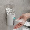 Hand Wash Automatic Sprayer White Touchless Intelligent Induction Alcohol Dispenser