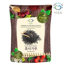 Green Field 국내산 생 흑미 가루 500g 흑미쌀 검은쌀 검정쌀 잡곡 곡물 분말 가루 블랙푸드 파우더 Korean Domestic Whole Black Rice Powder 500g Black Rice Grain Powder Black Food Powder