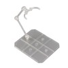 Ailgely Transparent Acrylic Anime Action Figure Stand Support Holder Base