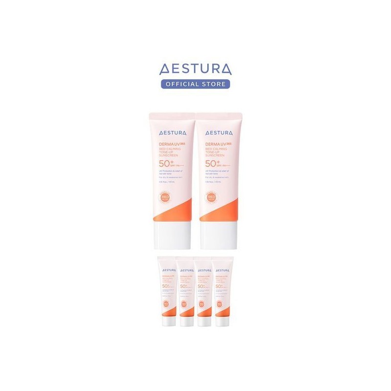 Estra (NS홈쇼핑)에스트라 더마UV365 레드진정 톤업 선크림 40ml 2개34040543 (ESTRA Dermauv365