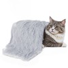ElevateTech Soothing Cuddly Blanket for Pets, Fluffy Blanket for Dogs