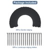 20Pcs Garden Edging Border No Dig Landscape Edging Lawn Garden